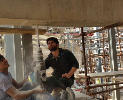 کلینیک بتن مهندسی و اجرای ترمیم سازه های بتنی