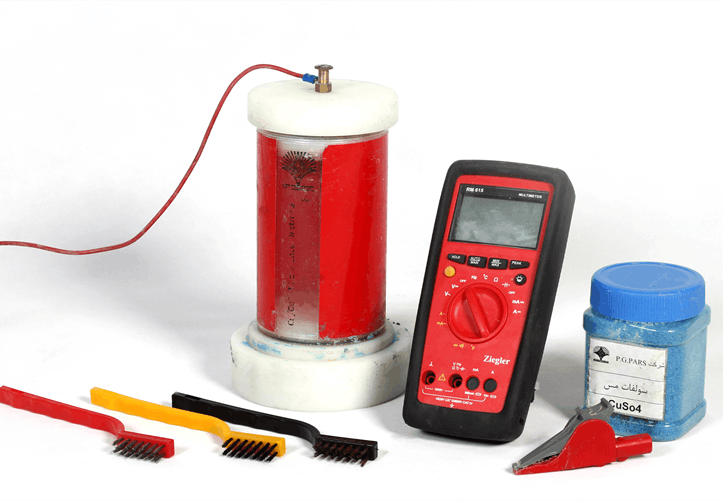 کلینیک بتن آزمایش نیم‌پیل Half cell