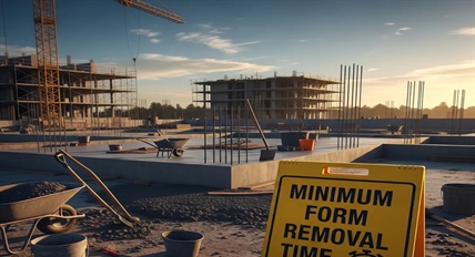 حداقل زمان مجاز باز کردن قالب ها