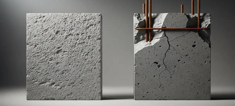 وزن مخصوص بتن مگر و بتن مسلح