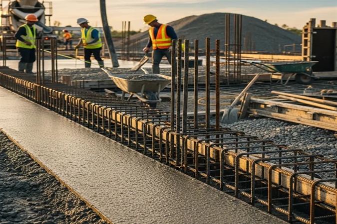 عیار بتن مگر و فونداسیون