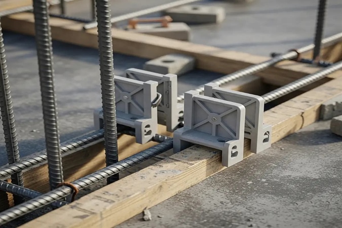 قیمت و وزن اسپیسر پلاستیکی بتن