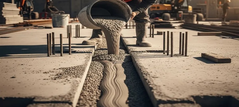 روش گروت ریزی زیر صفحه ستون