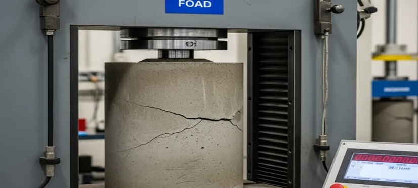 استاندارد آزمایش مقاومت فشاری بتن