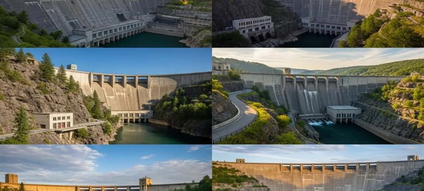 انواع سد های بتنی