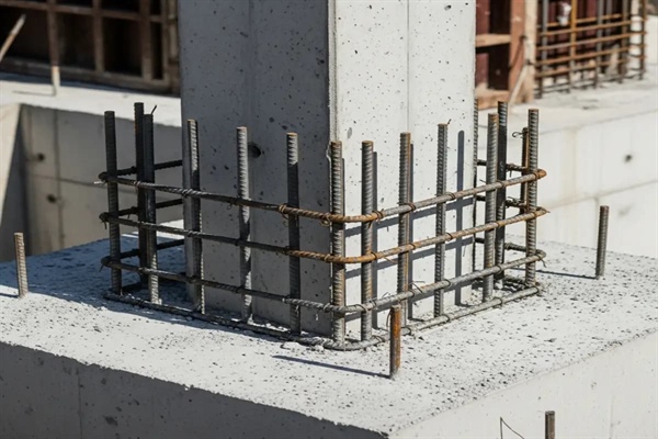 اتصال ستون بتنی به فونداسیون