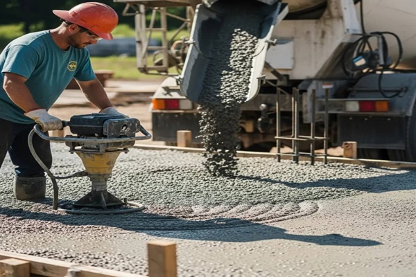 حداقل و حداکثر زمان ویبره و لرزاندن بتن