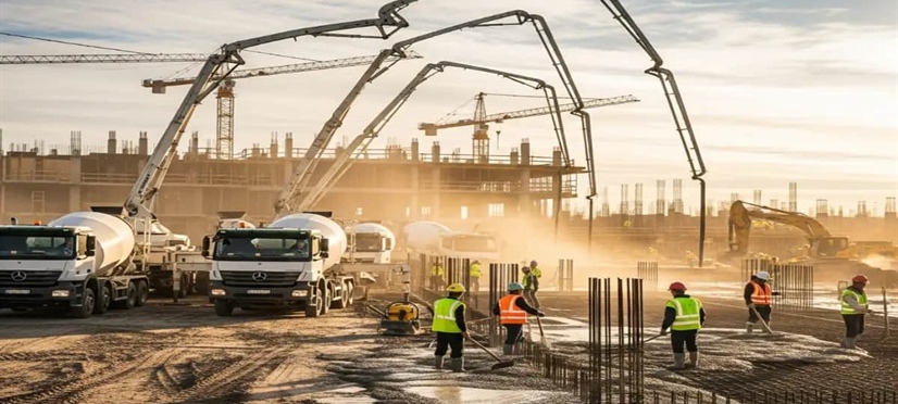 زمان مجاز انتقال و حمل بتن