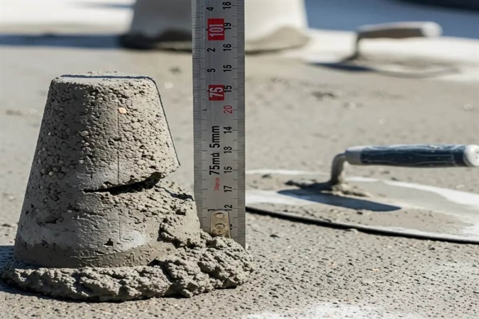 رابطه اسلامپ و مقاومت بتن