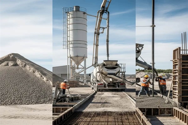 فرمول و مراحل ساخت بتن