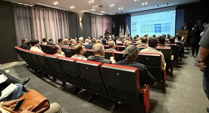 بازدید مسئولین عالی‌رتبه استان البرز از کارخانه مدرن کلینیک بتن ایران و برگزاری همایش انرژی و صنعت