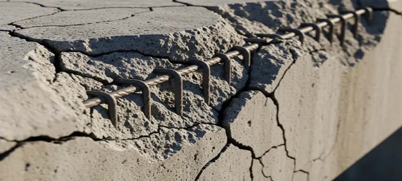 ترک تیر بتنی