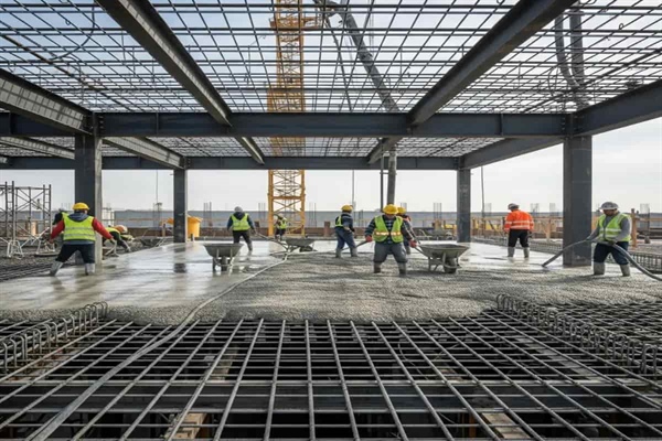 بتن ریزی سقف کرومیت