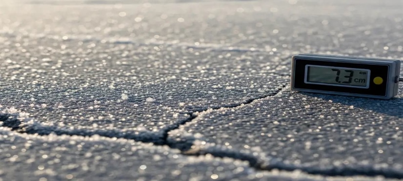 تعیین عمق یخ زدگی بتن