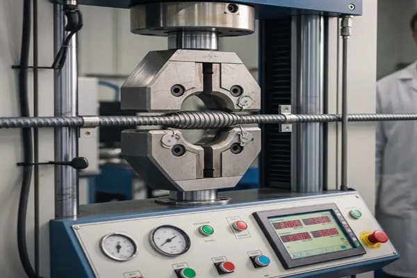 تست و آزمایش کشش آرماتور کاشته شده در بتن