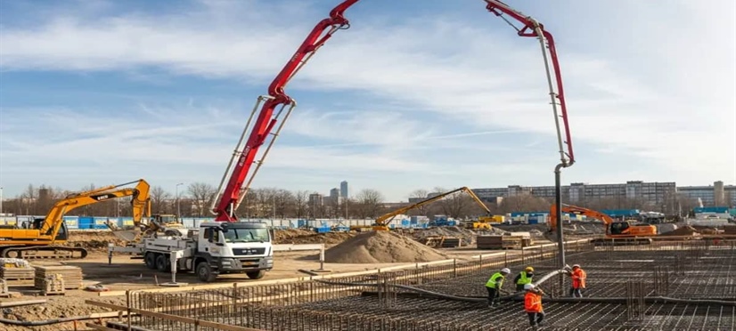 نکات کلیدی مهم استفاده از پمپ بتن