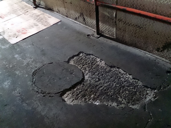 حداکثر میزان سایش یا اسکرابینگ بتن چقدر است؟