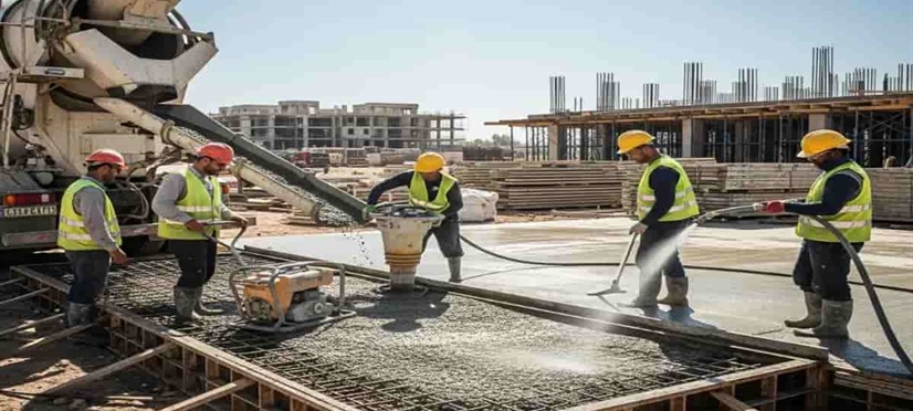 ضوابط بتن‌ریزی در شرایط آب‌وهوایی گرم و خشک
