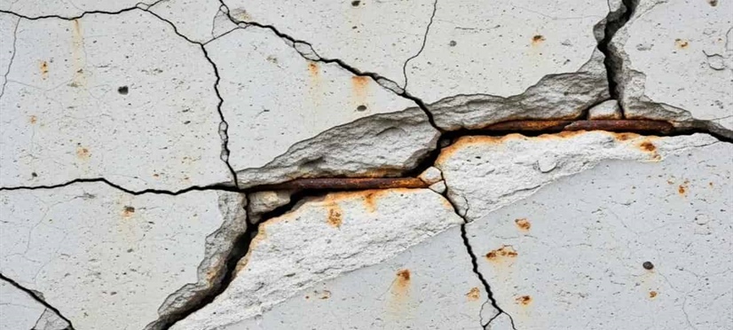 انواع ترک در سازه های بتنی