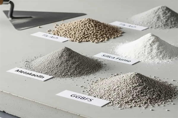 پورزولان های مصرفی در بتن