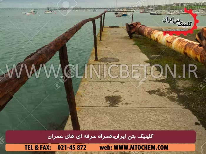 آب دریا و پارامتر های تاثیر آن بر بتن